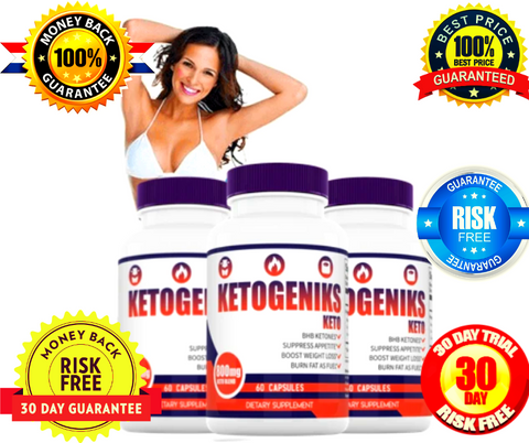 KetoGeniks - Free Trial Offer LIMITED STOCK - Shark Tanks Keto Diet Pills for Losing Weight, Fat Burner for Women Keto for Women 2020 New